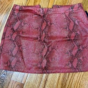 Never worn mini skirt